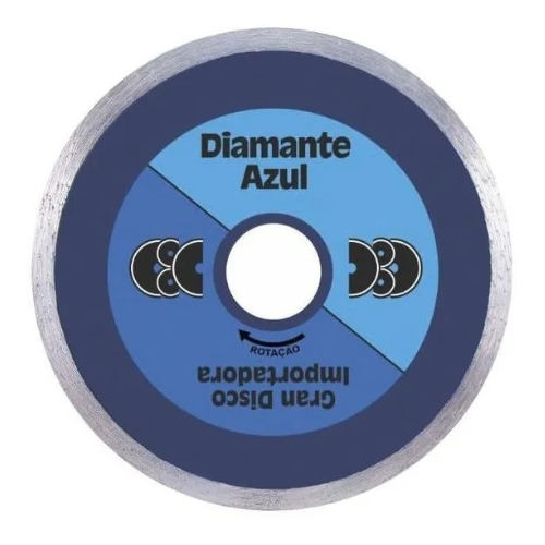 Disco Diamantado para Porcelanato Diamante Azul